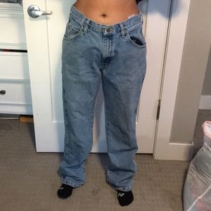 Wrangler light wash jeans